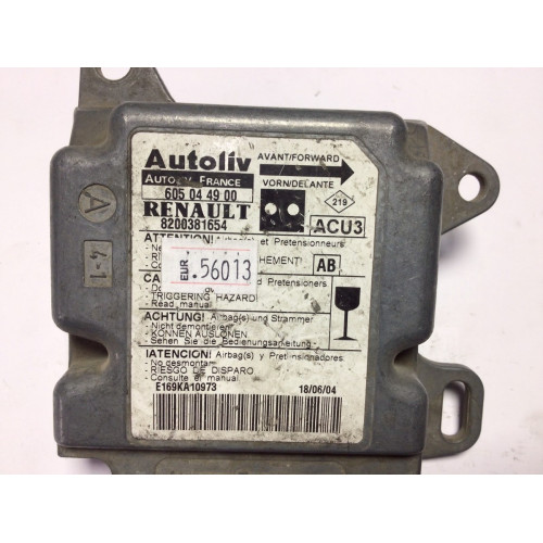 Renault Megane Airbag Beyni 605044900 8200381654