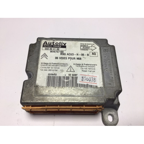 Citroen Xsara Picasso Airbag Beyni 550893100 9646757180