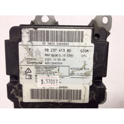 Peugeot 208 Airbag Beyni 9823741380