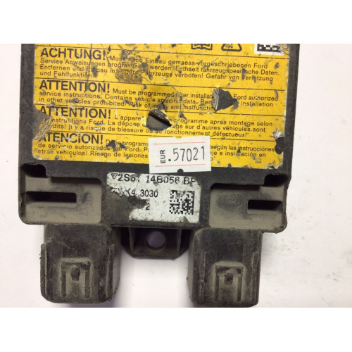 Ford Fusion Fiesta Airbag Beyni 2S6T14B056BP 5WK3030