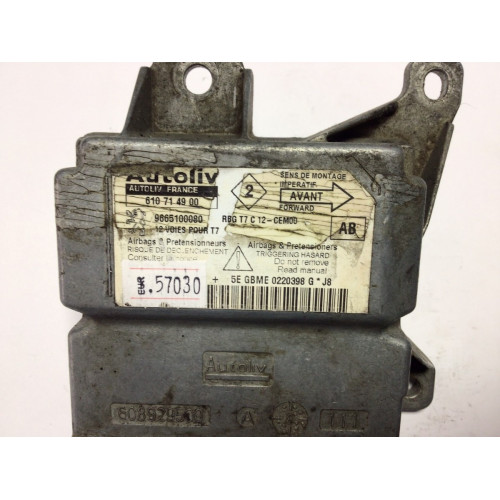 Peugeot 308 Airbag Beyni 9665100080 610714900