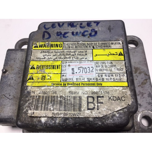 Chevrolet Daawoo Matiz Airbag Beyni 96801176 96801136