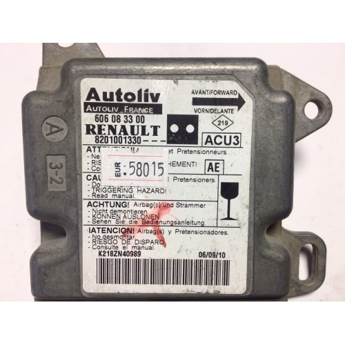 Renault Kangoo 2 Airbag Beyni 8201001330 606083300