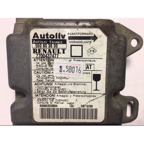 Renault Megane Airbag Beyni 550803600 7700437477