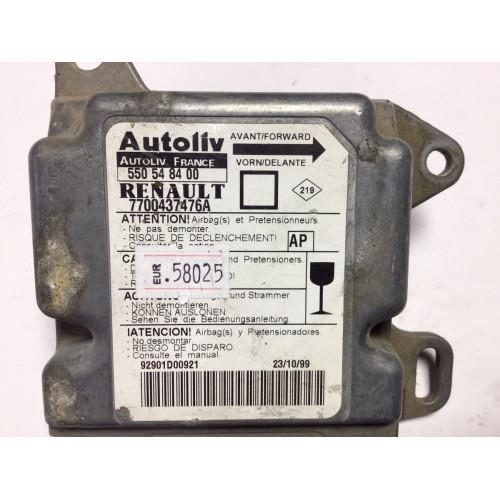 Renault Megane Airbag Beyni 7700437476A 550548400