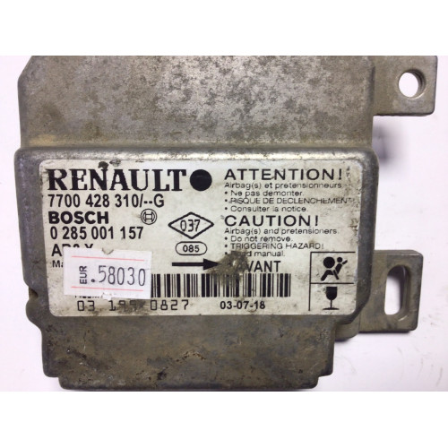Renault Clio 2 Airbag Beyni 0285001157 7700428310