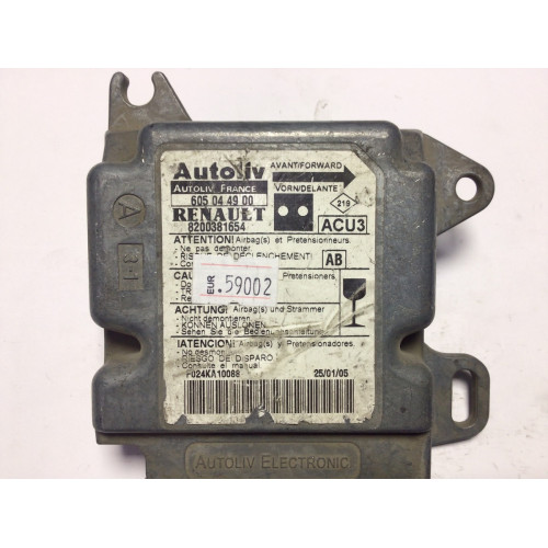 Renault Megane Airbag Beyni 605044900 8200381654