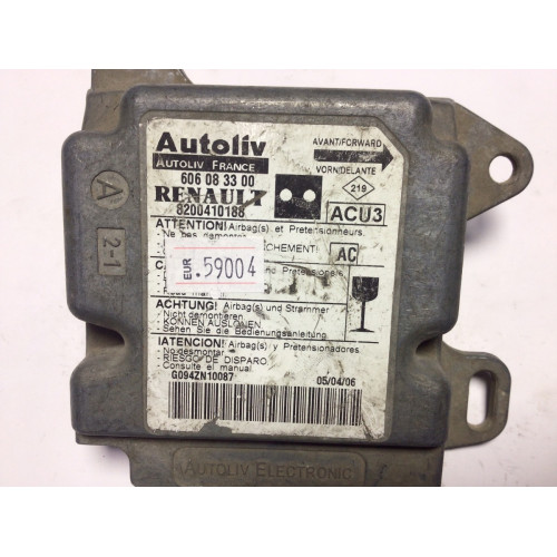 Renault Kangoo 2 Airbag Beyni 8200410188 606083300