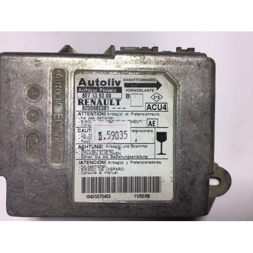 Renault Megane 2 Airbag Beyni 8200682381 607139300