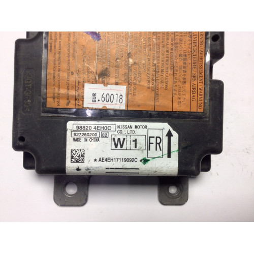 Nissan Qashqai Airbag Beyni 988204EH0C 627260200