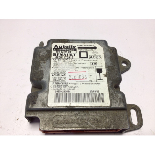 Renault Megane Airbag Beyni 8200117651B 600639400