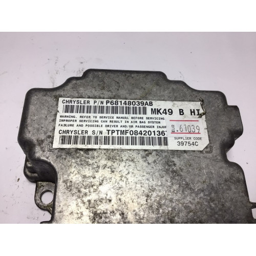 Jeep Grand Cherokee Airbag Beyni P68148039AB 39754C