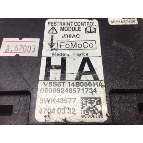 Ford Fiesta Airbag Beyni 5S6T14B056HA 5WK43577