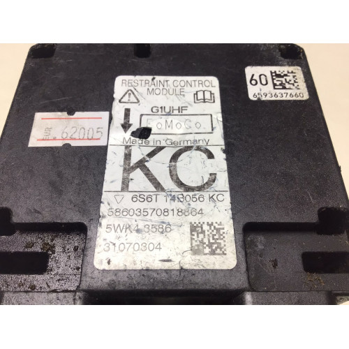 Ford Fiesta Airbag Beyni 6S6T14B056KC 5WK43586