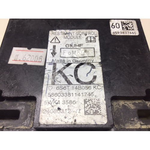 Ford Fiesta Airbag Beyni 6S6T14B056KC 5WK43586