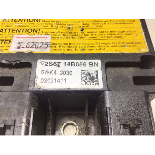 Ford Fusion Fiesta Airbag Beyni 2S6T14B056BN  5WK43030