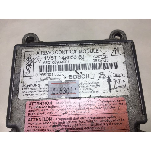 Ford Focus Airbag Beyni 4M5T14B056BJ 0285001552