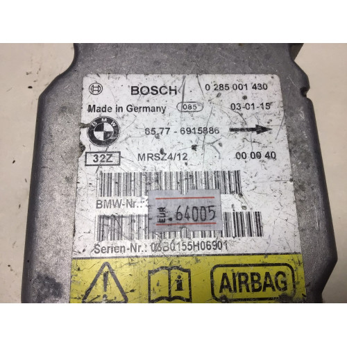Mini Cooper 2003 Airbag Beyni 0285001430 65.77-6915886