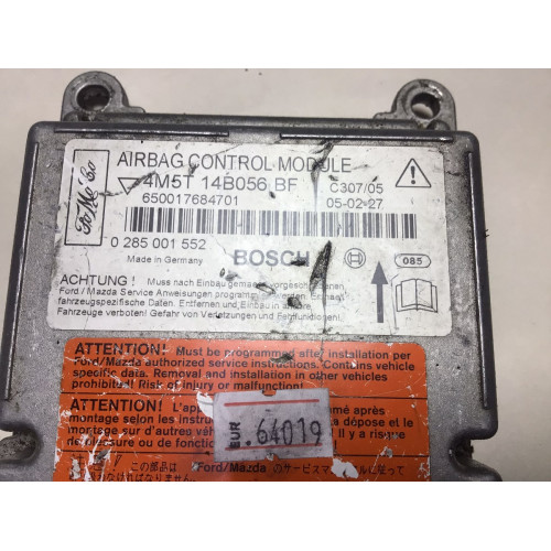 Ford FOCUS Airbag Beyni 4M5T14B056BF 0285001552