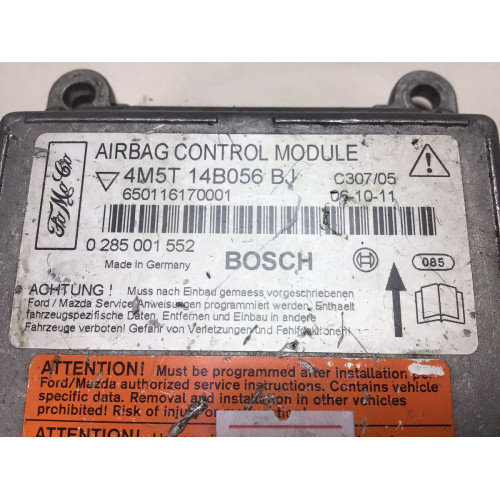 Ford Focus Airbag Beyni 4M5T14B056BJ 0285001552