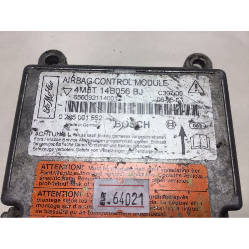 Ford Focus Airbag Beyni 4M5T14B056BJ 0285001552