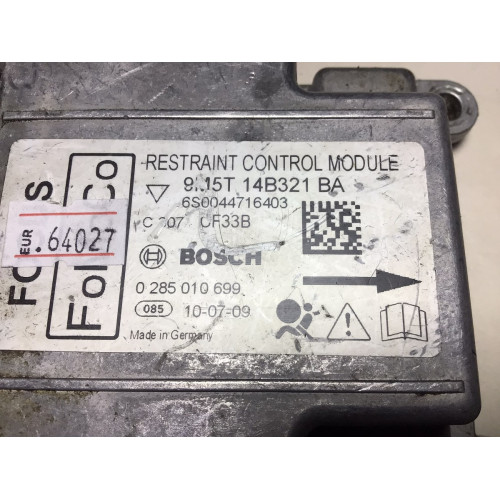 Ford Focus Airbag Beyni 9M5T14B321BA 0285010699