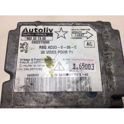 Peugeot 206 Airbag Beyni 9660349980 602327300
