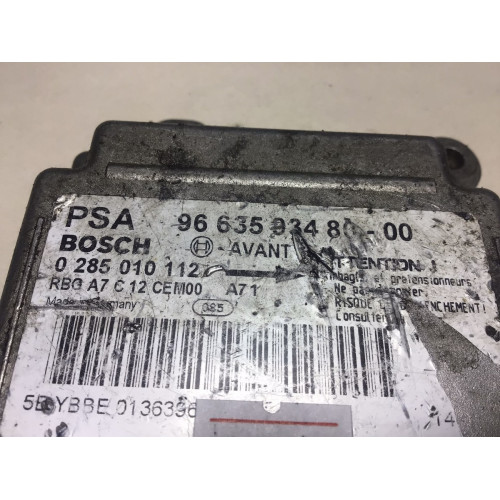 Peugeot 207 Airbag Beyni 9663593480 0285010112