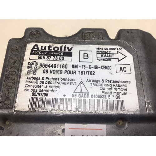 Peugeot 307 Airbag Beyni 9654491180 606877300