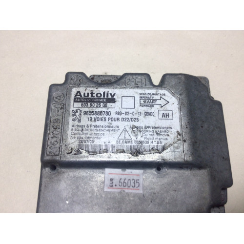 Peugeot 407 Airbag Beyni 9655880780 603602600