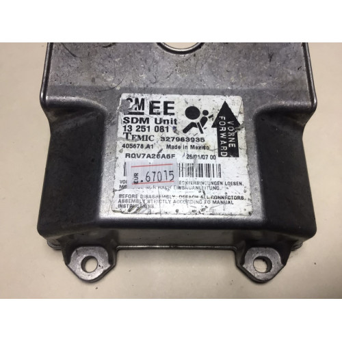 Opel Astra H Airbag Beyni  13251081 327963935 EE