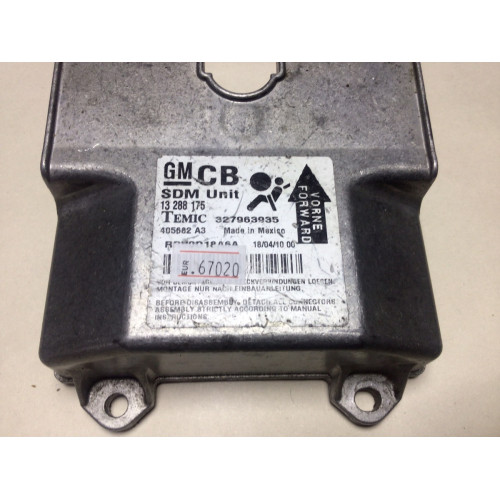 Opel Astra H 2007 CB Airbag Beyni 13288175 327963935 