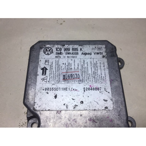 Volkswagen Polo Skoda Fabia Airbag Beyni 1C0909605K 5WK43125 İNDEX8