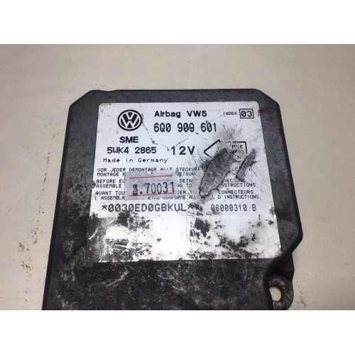Volkswagen Polo Airbag beyni 6Q0909601 5WK42865 İNDEX3