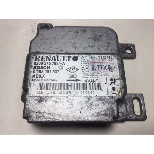 Renault Clio Airbag Beyni 0285001537 8200375763