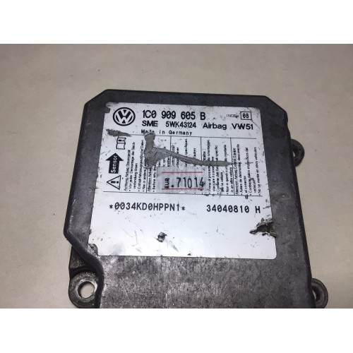 Volkswagen Passat Airbag Beyni 1C0909605B 5WK43124 İNDEX8