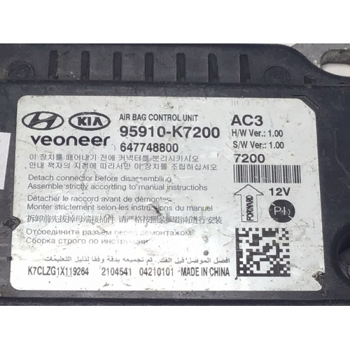 Hyundai İ10 Airbag Beyni 95910-K7200 647748800