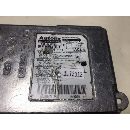 Renault Megane 2007 Airbag Beyni 605490500
