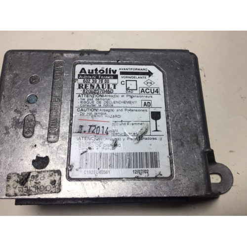 Renault Megane II 2004 Airbag Beyni 602397800 8206257046D