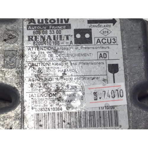 Renault Kangoo 2 Airbag Beyni 8200410188A 606083300