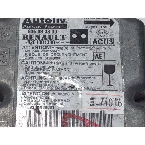 Renault Kangoo 2 Airbag Beyni 8200410188 606083300