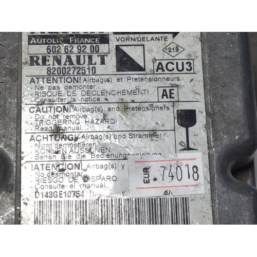 Renault Kangoo Airbag Beyni 602629200 8200272510