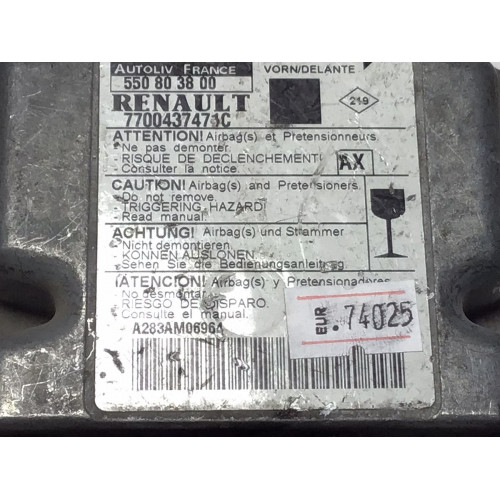 Renault Scenic Airbag Beyni 550803800 7700437471C