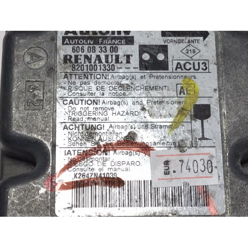 Renault Kangoo 2 Airbag Beyni 8201001330 606083300