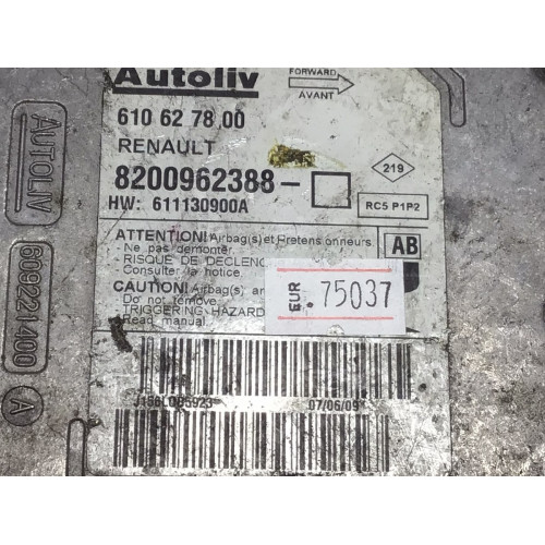 Renault Megane 2 Airbag Beyni 8200962388 610627800