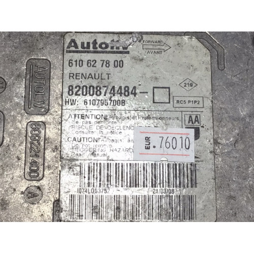 Renault Megane 2 Airbag Beyni 8200874484 610627800