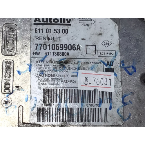 Renault Megane 2 Airbag Beyni 611015300 7701069906A