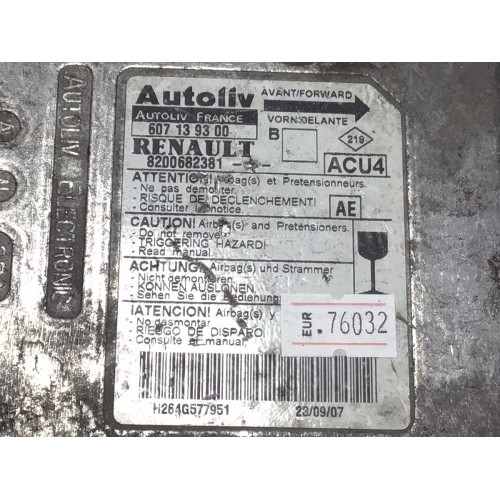 Renault Megane 2 Airbag Beyni 8200682381 607139300