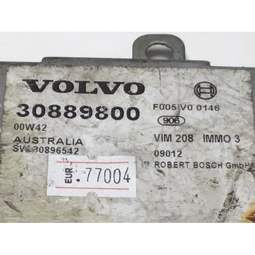 Volvo S40 V40 Airbag Beyni 30889800