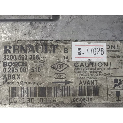 Renault Clio 3 Airbag Beyni 0285001510 8200563368